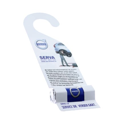 Spiegelhanger met pepermuntrolletje