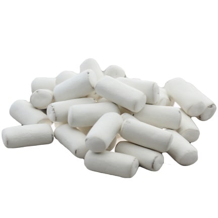 Klassieke snoeppot gevuld met stoepkrijt bedrukt met uw bedrijfslogo als give-away