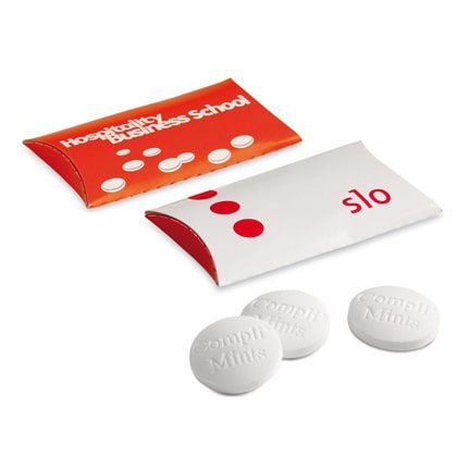 Bedrukt klikhulsje met complimints