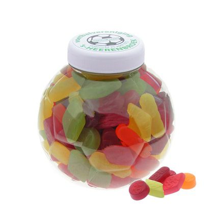 Snoeppot in de vorm van een voetbal 1000cc