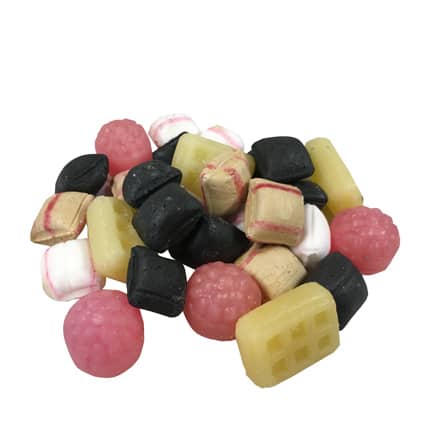 Oud Hollandse Snoepmix als vulling van uw klassieke Snoeppot met logo