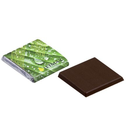 Chocolaatje in eigen full colour wikkel