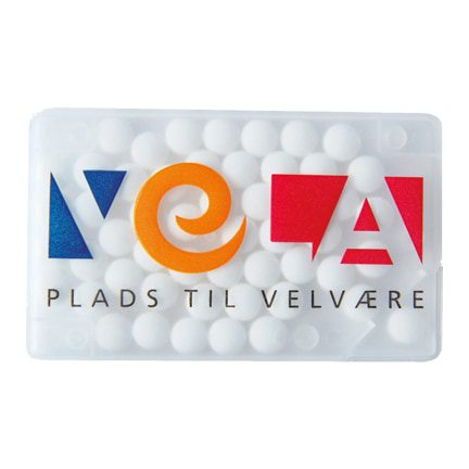 Frisse Pepermuntkaart met eigen logo