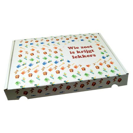 Gevuld Sinterklaas brievenbusdoosje