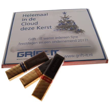 Doosje Merci chocolaatjes als bedankje