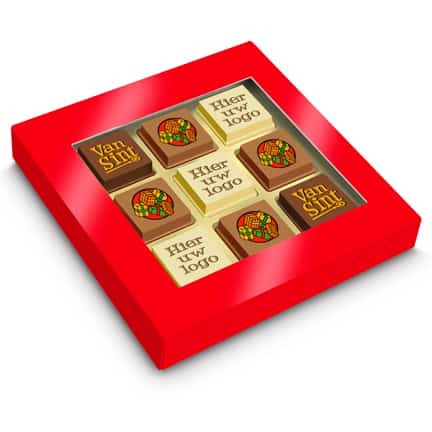 (Logo)bonbons weggeven als Sintgeschenk