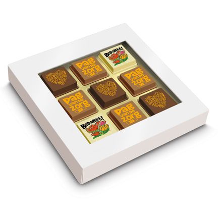 Dag van de Zorg bonbons met bedrukking