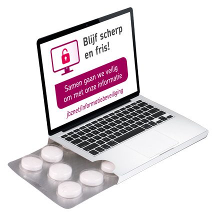 Complimints blister met flap als give-away