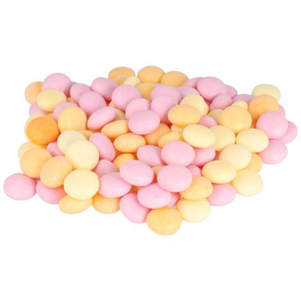 Fruitige Mentos als vulling van je logo Snoeppot of blik met promotionele wikkel