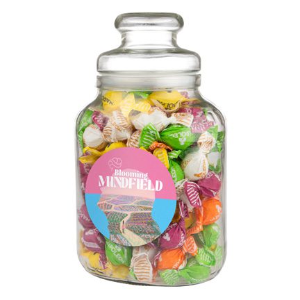 Nostalgische ovale Snoeppot 1450cc