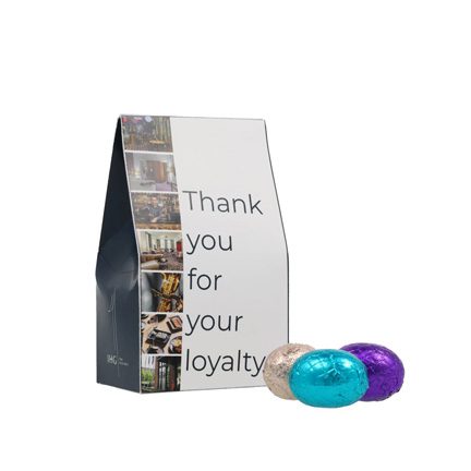 Gepersonaliseerd doosje met Paaseitjes